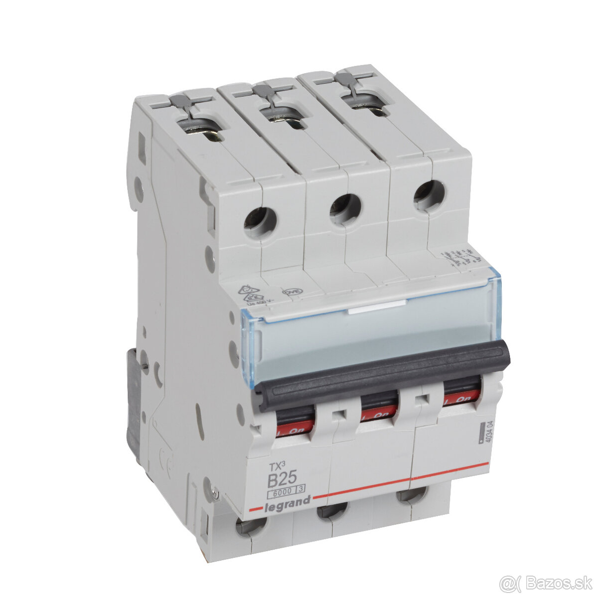 Istič Legrand TX - 25A/3P/B, 6kA ref 403404