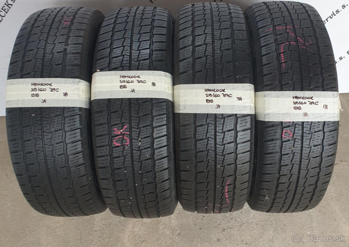 Zimné dodávkové pneu 215/60 R17C HANKOOK DOT1818