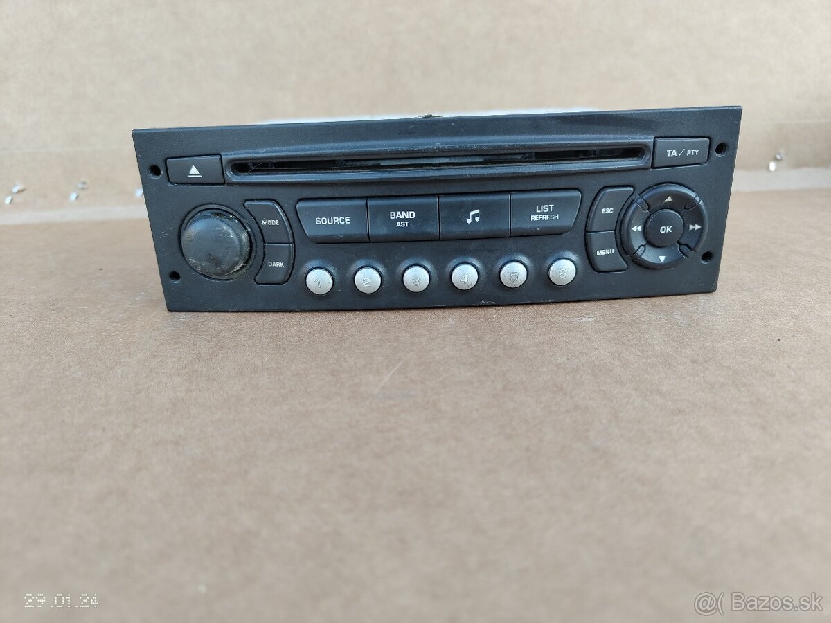 autoradio CITROEN C4 9660646877 40