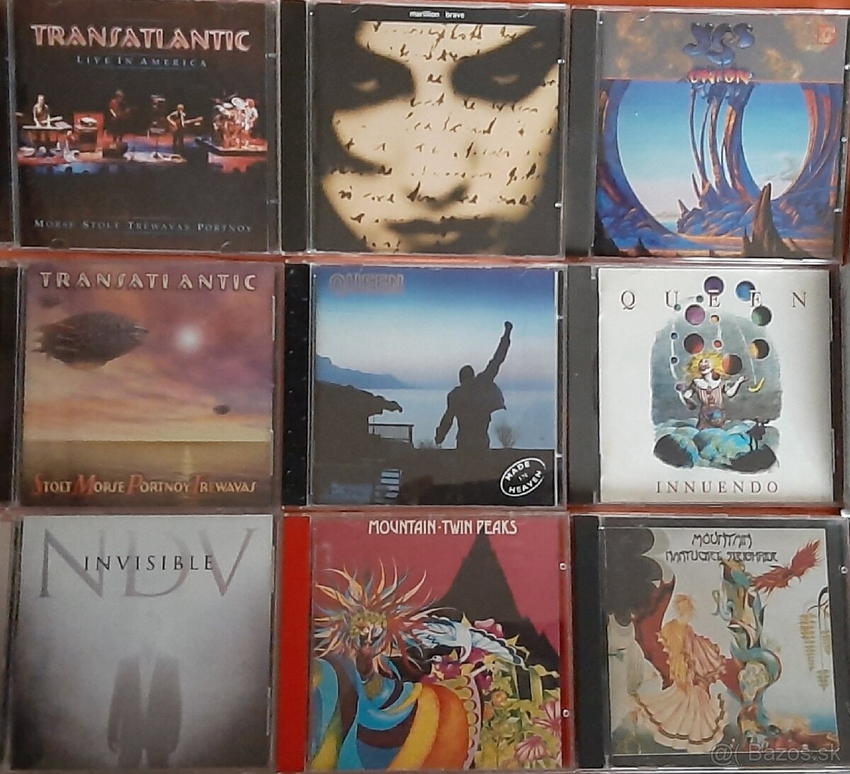 CD predaj: neo-prog, art-rock, hard'n'heavy...