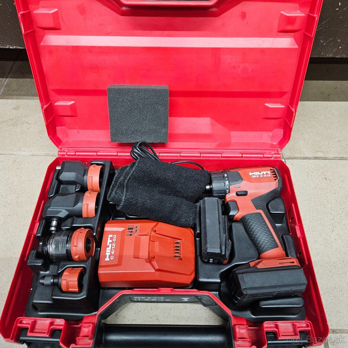 Predám aku vŕtačku Hilti SFE 2-A12