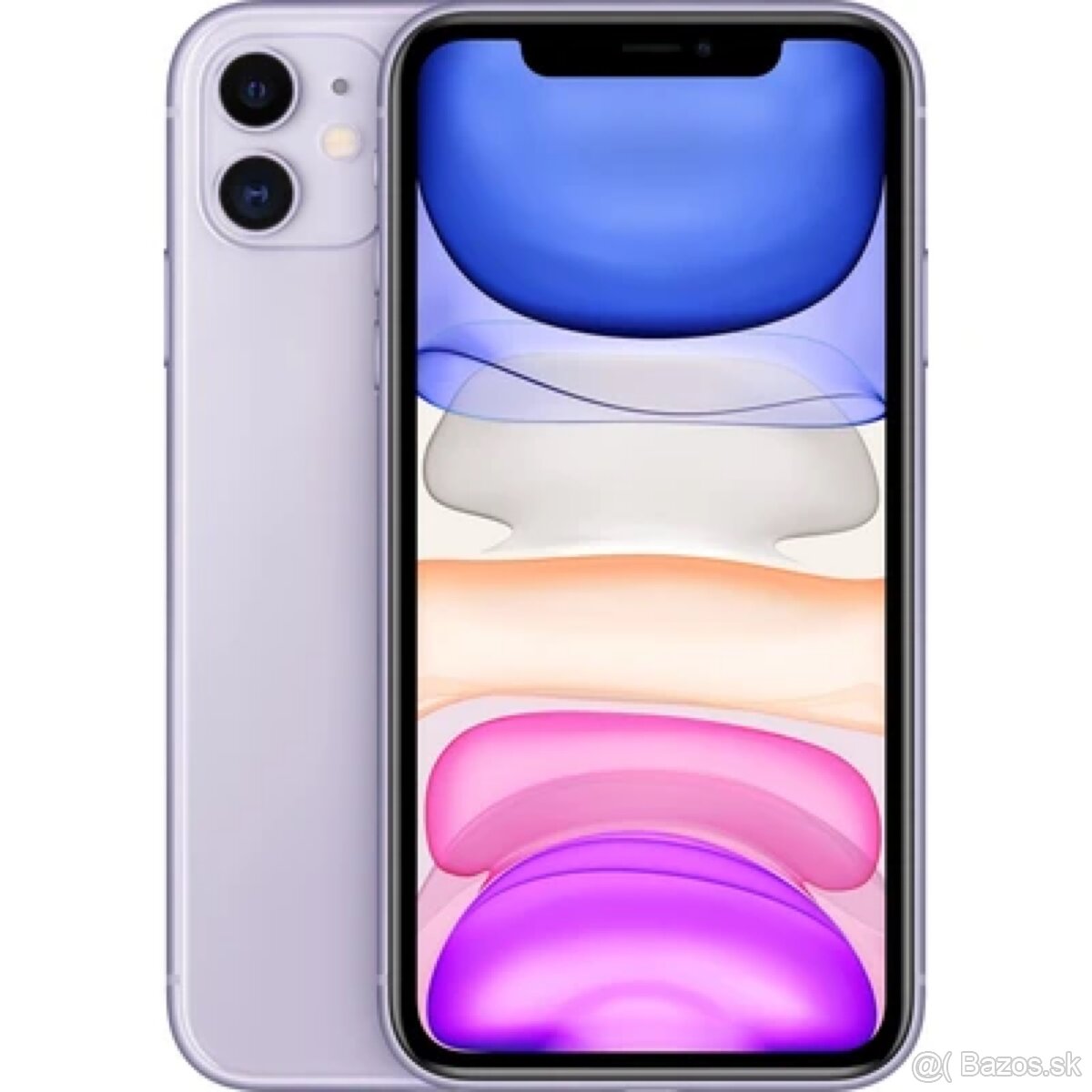 iPhone 11 fialový