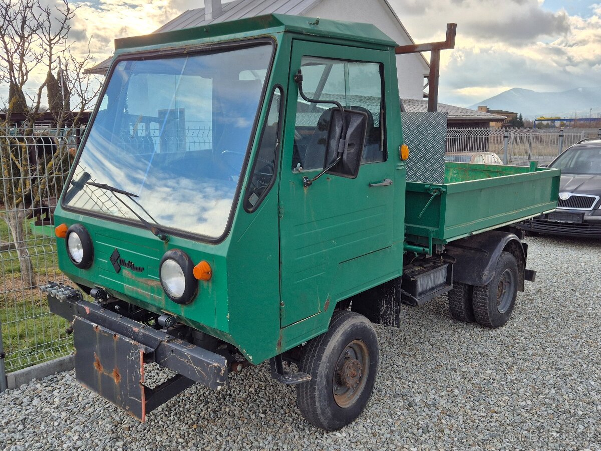 Multicar M25 - 4x4, vyklápač S3