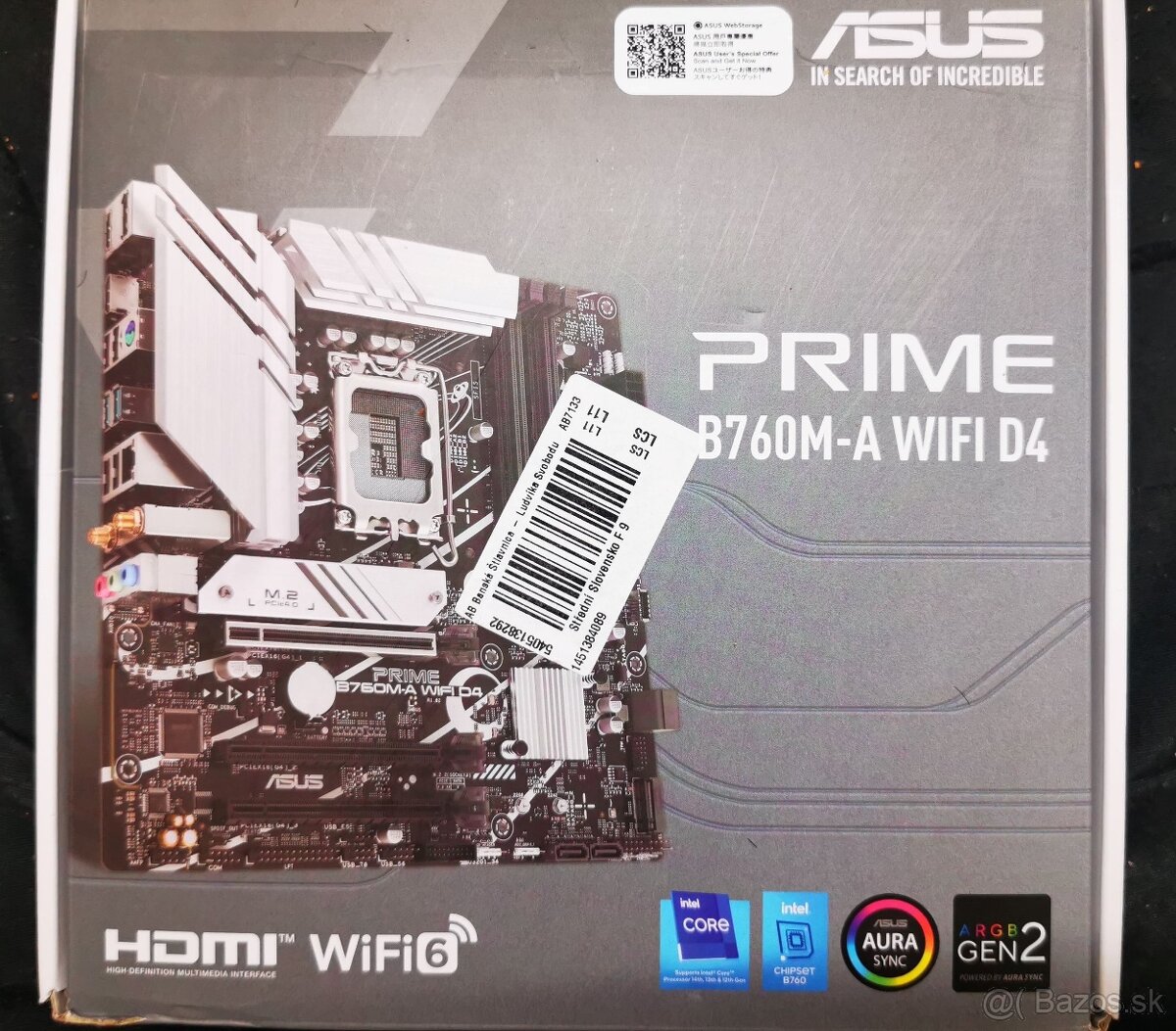 ASUS PRIME B760M-A WIFI D4