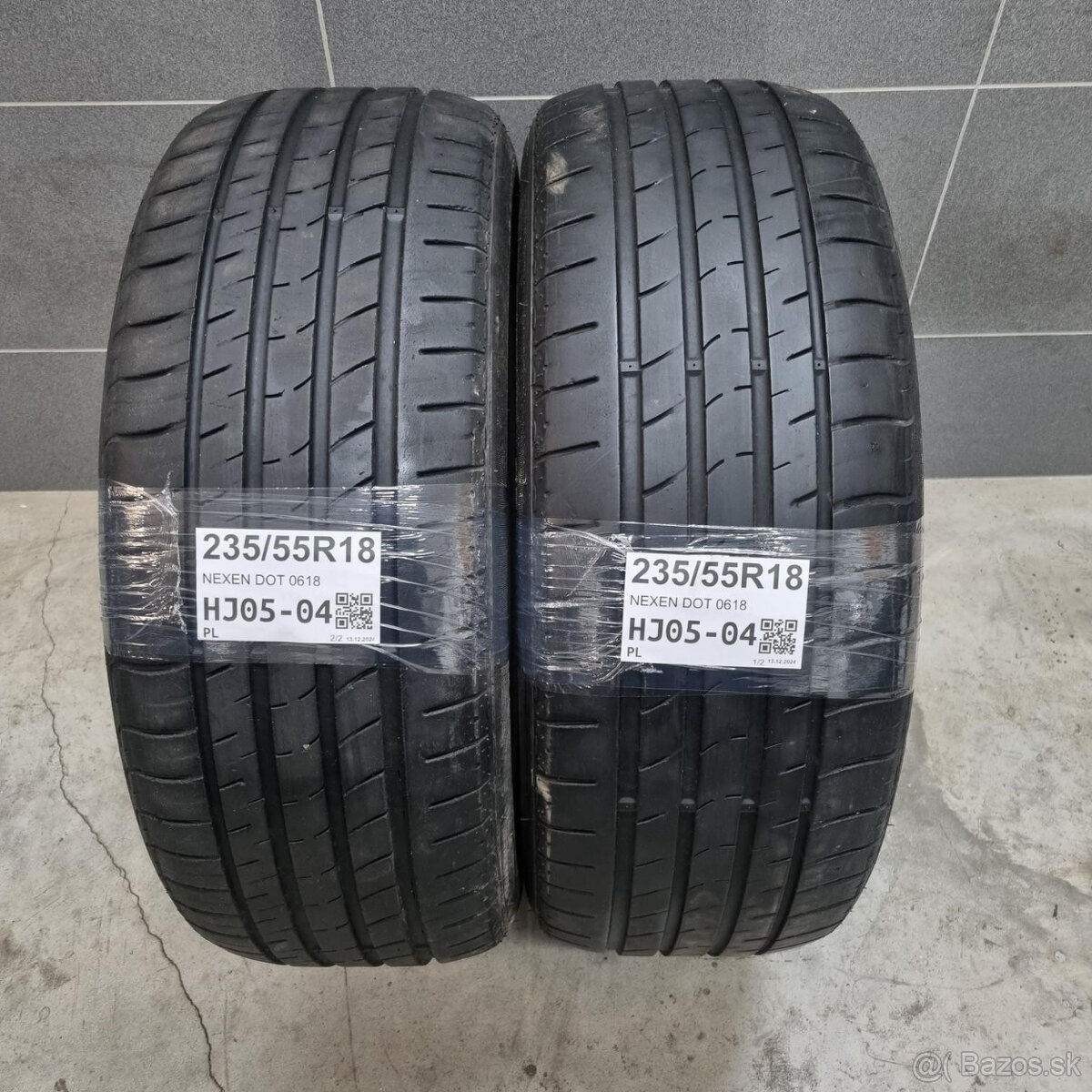 Letné pneumatiky 235/55 R18 NEXEN DOT0618