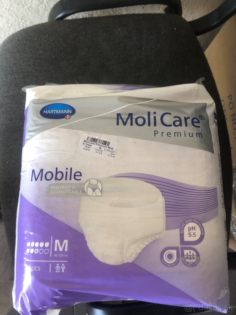 Plienky moli care premium