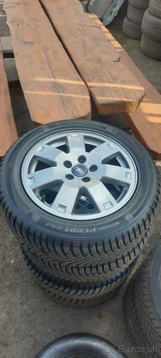 Ford alu disky 5x108 zimne Pneu Hankook 205/55/16 91H