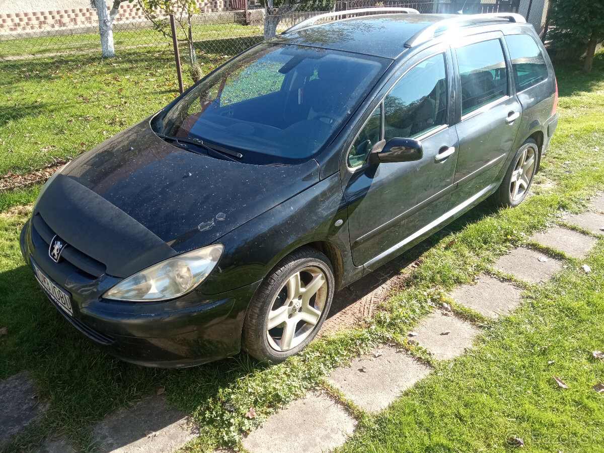 Predam peugeot 307sw 7miestny,2.0,79kw+chip.