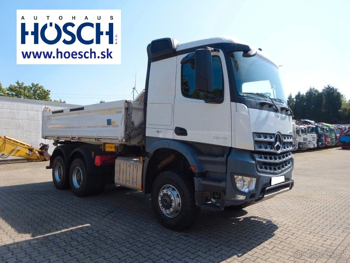 Mercedes-Benz Arocs 3342 6x6 sklapac S3 Meiller