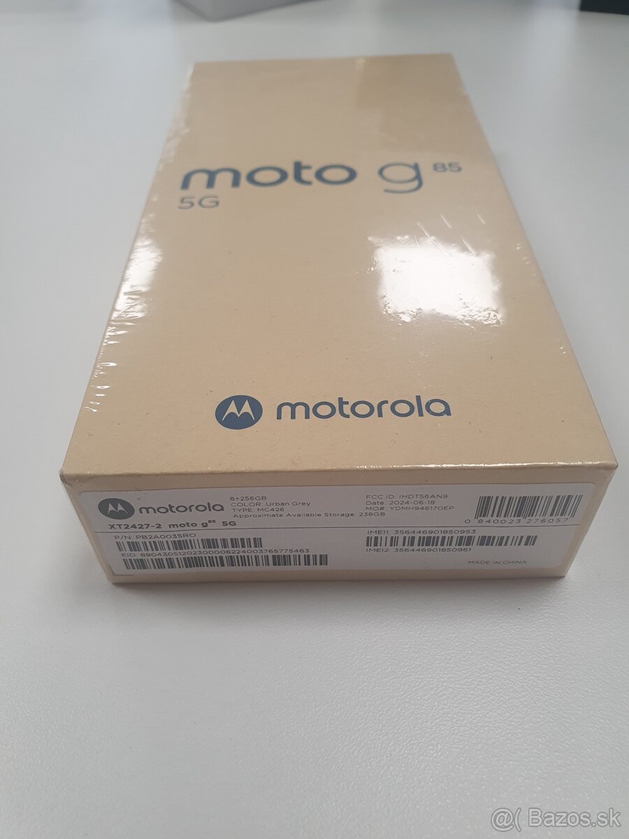 Motorola g85 5G 8/256GB NEROZBALENÝ