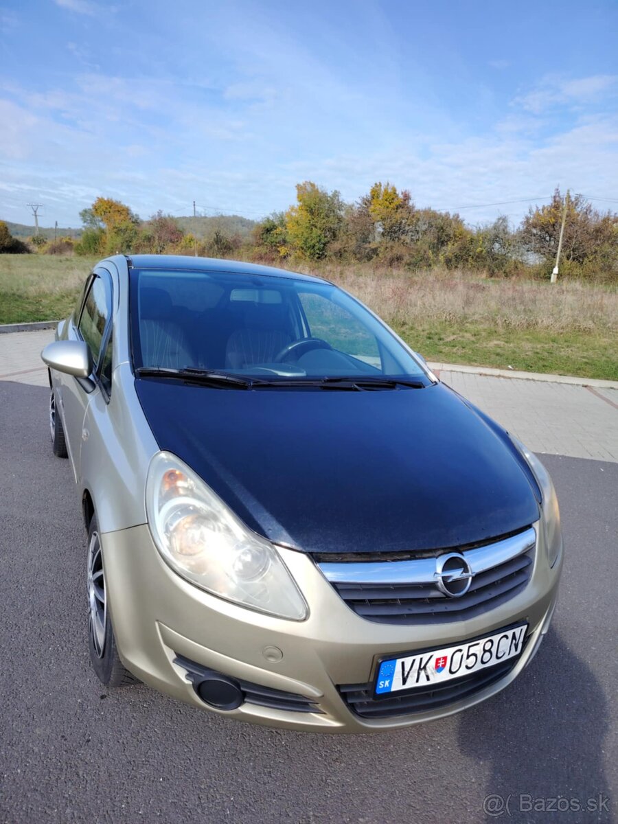 predam opel corsa 1.2 59 kw rok 2007 najazdenych 180 000 km