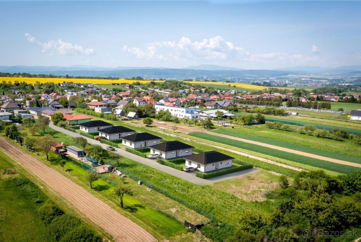 Na predaj rodinný dom s pozemkom,novostavba, Vyšná Šebastová