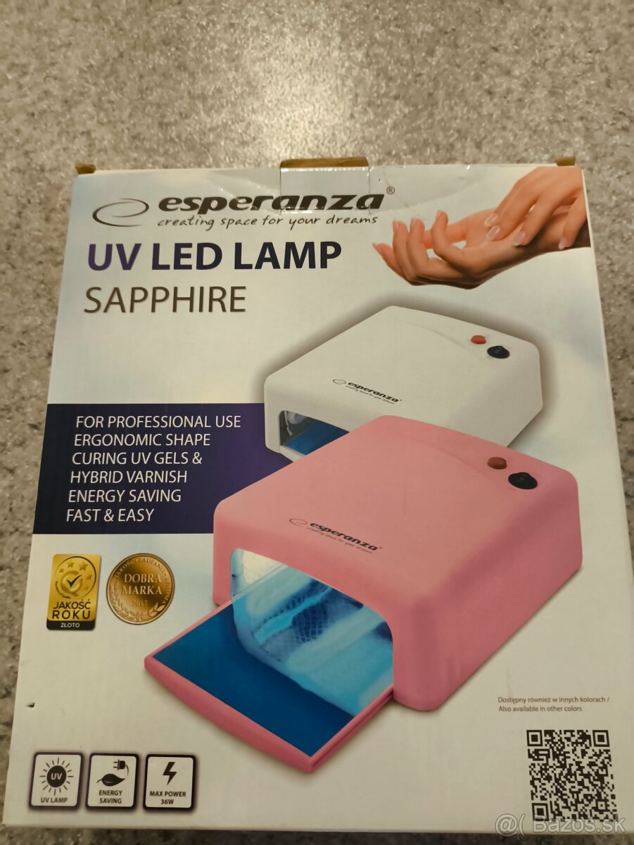 UV lampa na nechty Esperanza Sapphire