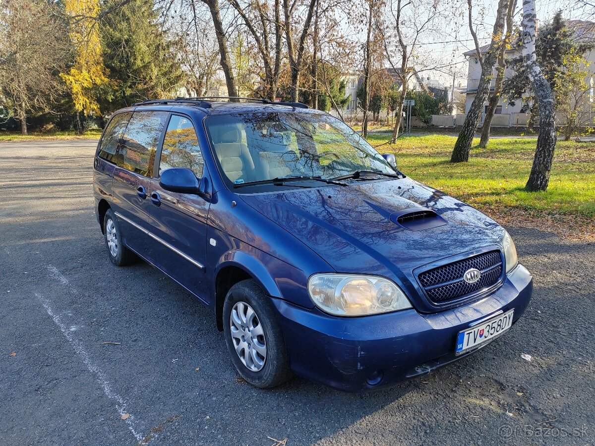 Kia Carnival 2.9CRDI 106kw 7 miestne Nová STK Možné splátky