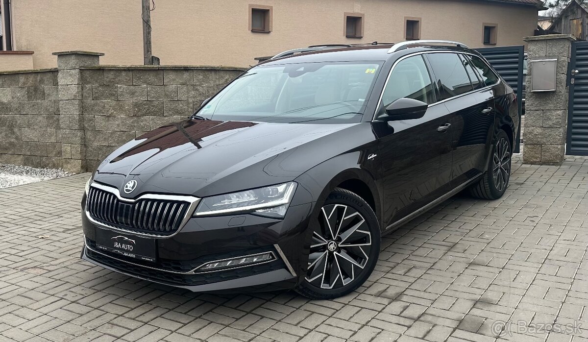 Škoda SUPERB L&K 2021 2.0TDi DSG 110kW MATRIX/DCC/ACC/CANTON