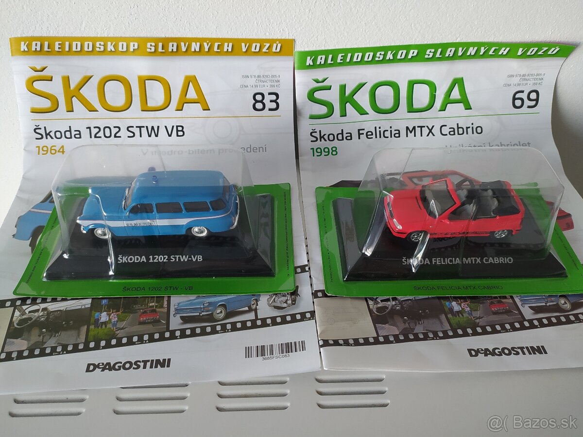 Škoda modely 1:43