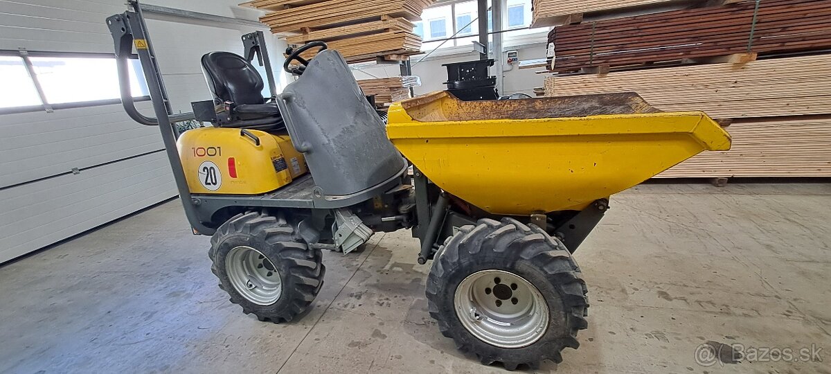 Dempr/dumper Wacker Neuson 1001, 2019, 677 motohodin