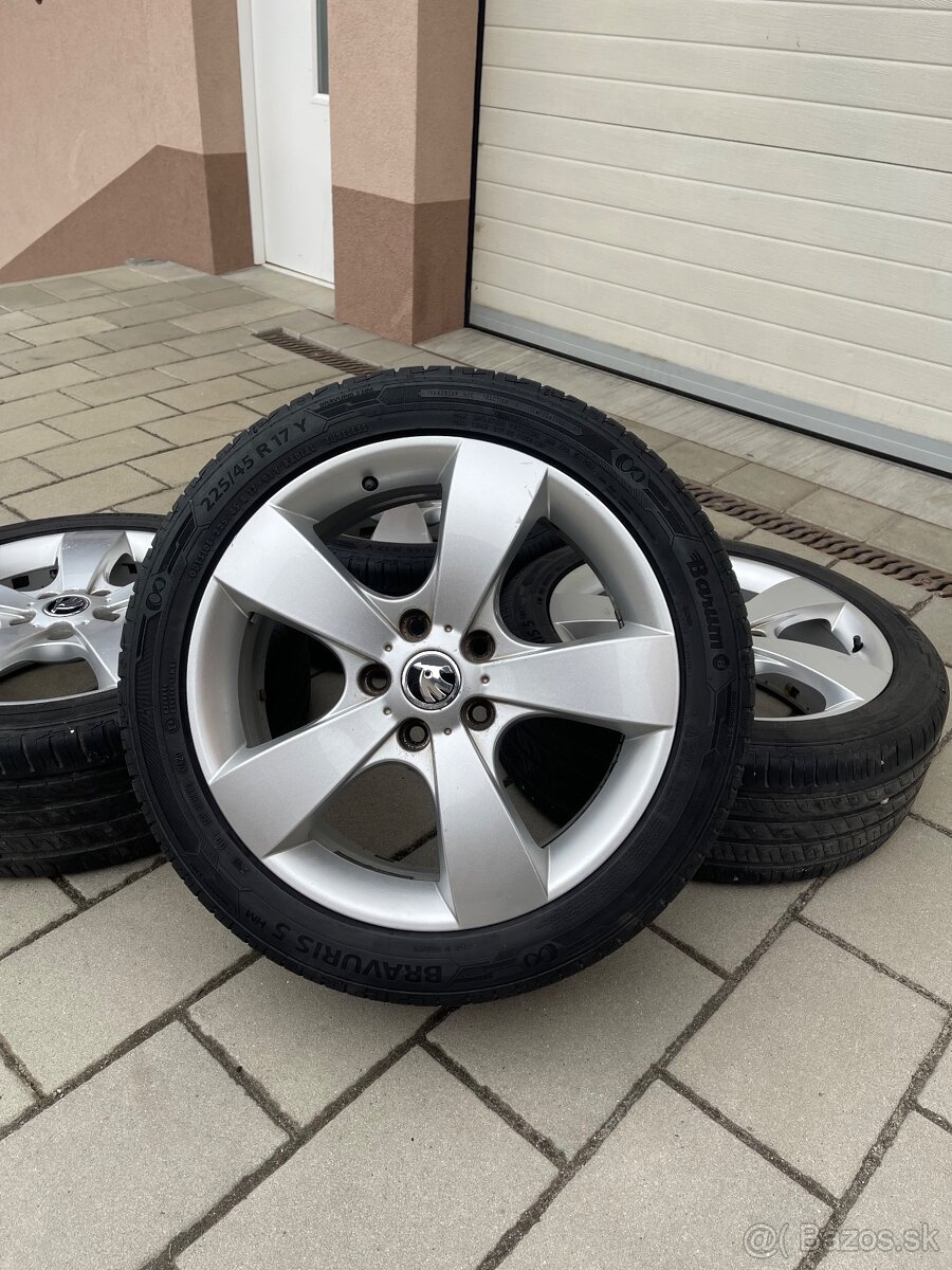 Elektrony Škoda 5x112 r17"