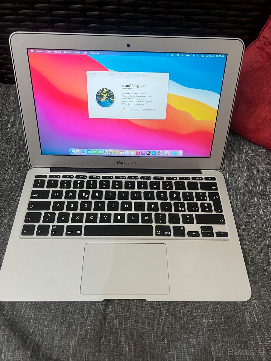 MacBook Air  11” 2014 128GB,i5