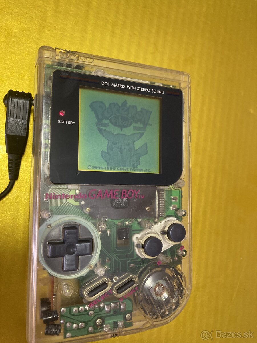 Nintendo Gameboy DMG-01 Transparent a zelený
