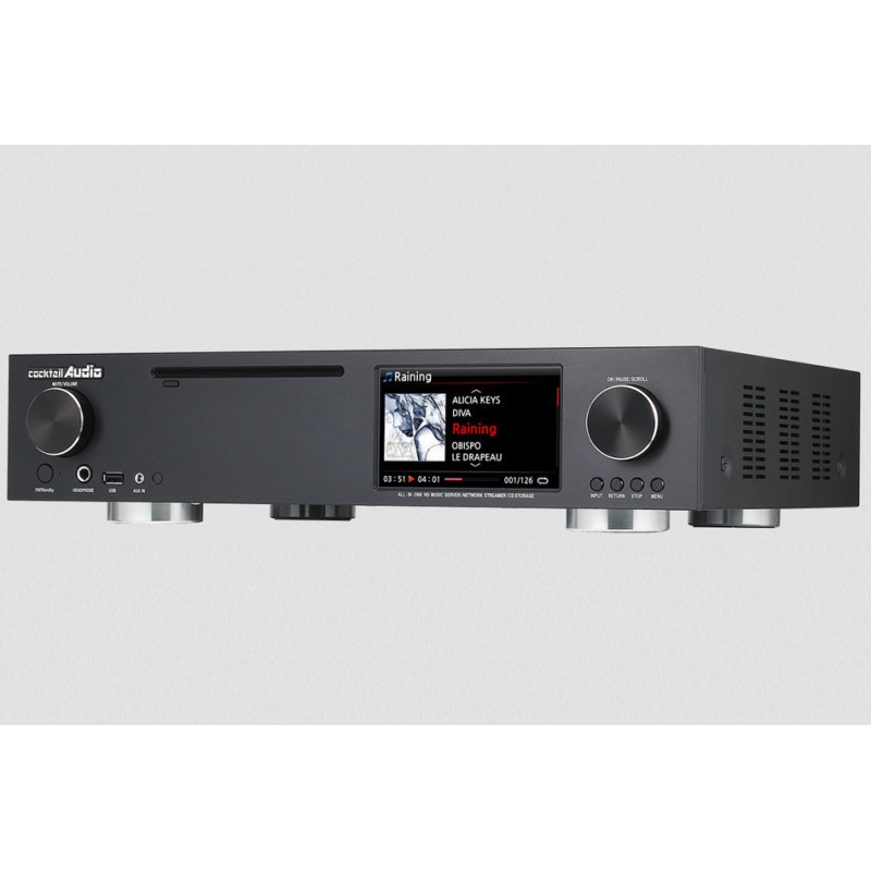 Cocktail audio X30 , HIFI RECEIVER PREHRÁVA CD, MP3, WMA, AA