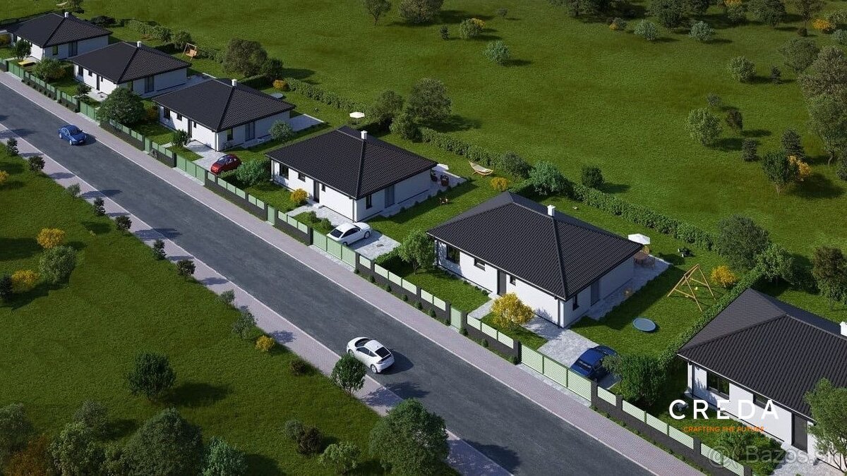 CREDA | predaj developerský projekt, 9 km od mesta Nitra