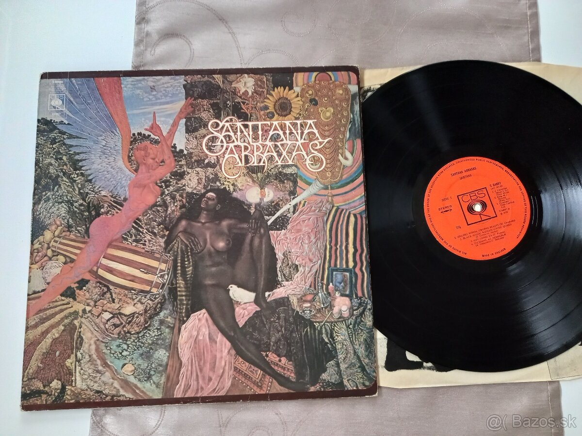 SANTANA  „Abraxas“   /CBS 1970/ top st,,orig. Anglia