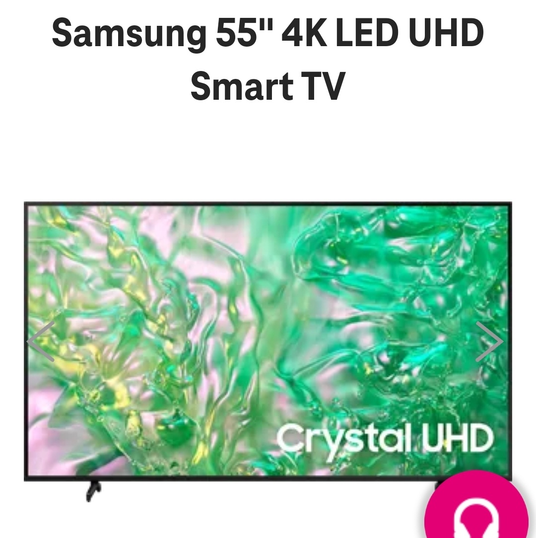 TV Samsung 55" LED UHD Smart