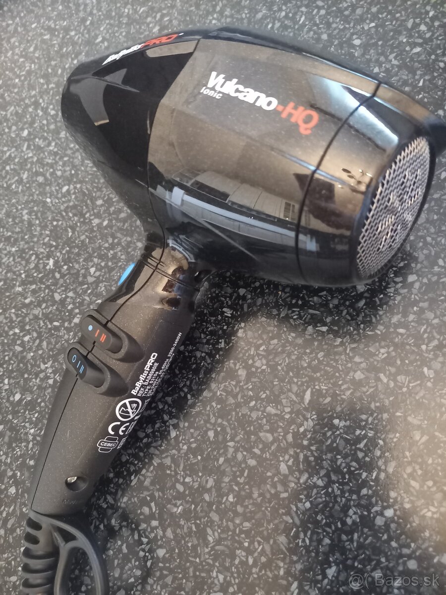 Fén BaByliss PRO Vulcano-HQ Ionic