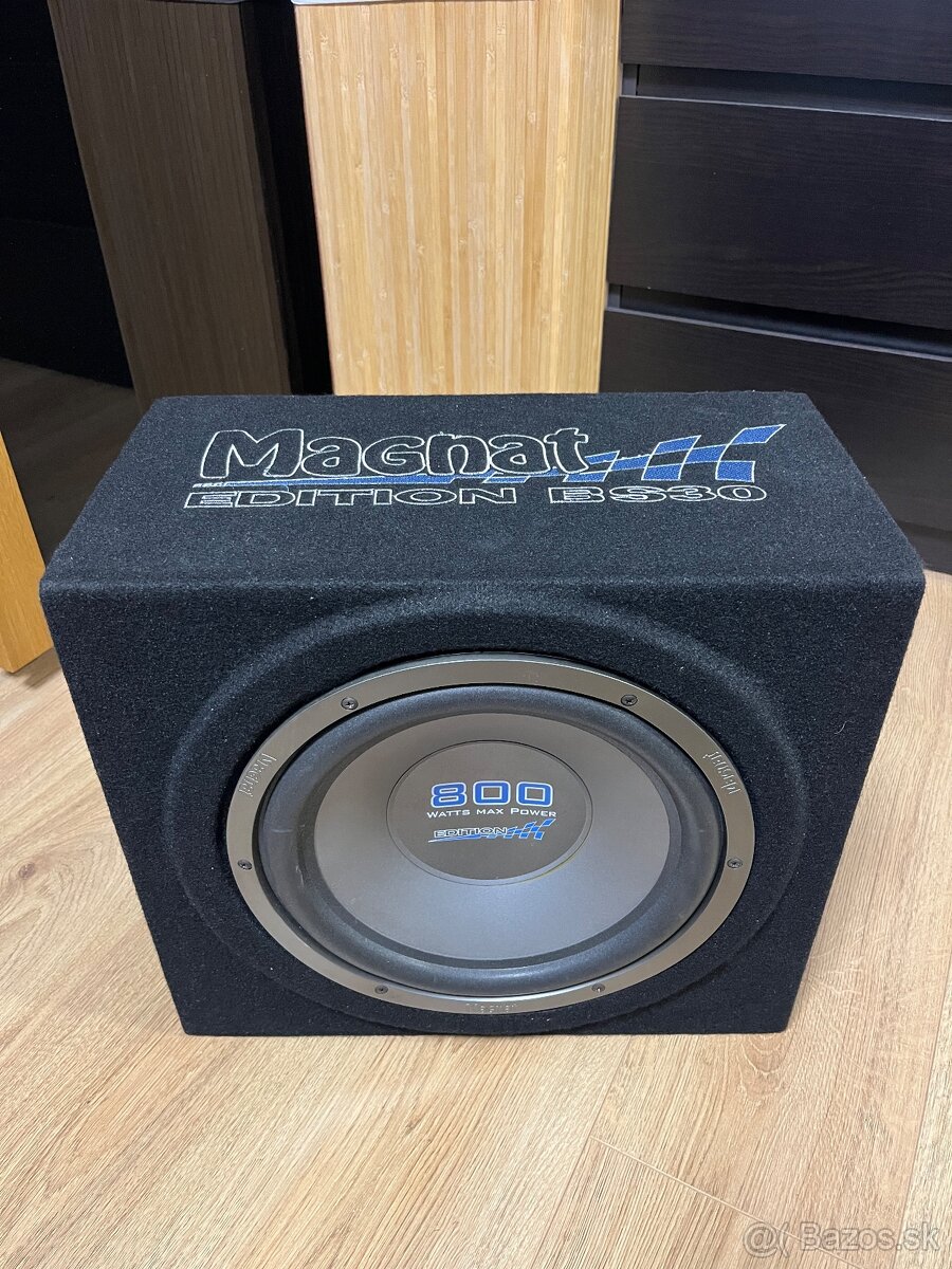 Subwoofer a zosilňovač Magnat