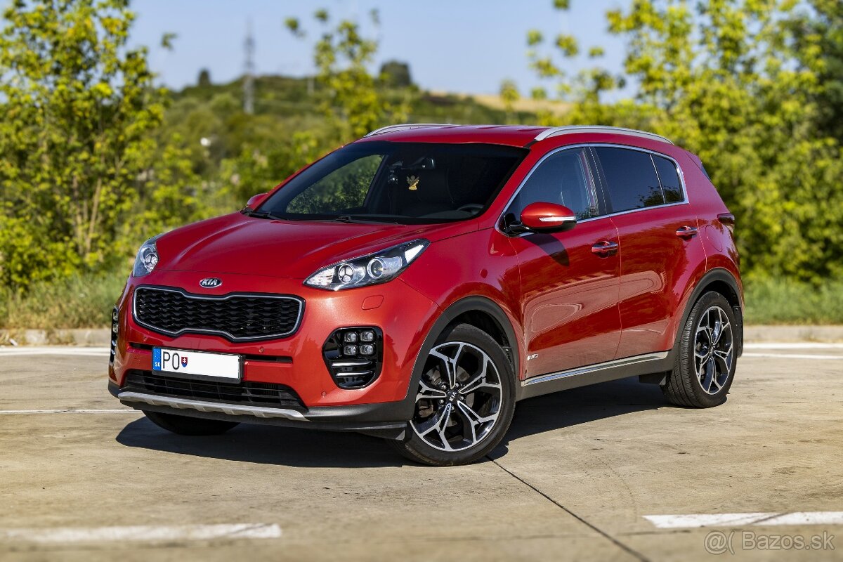 Kia Sportage GT-Line 2,0 CRDi 6AT 4WD (1.majiteľ, ťažné)