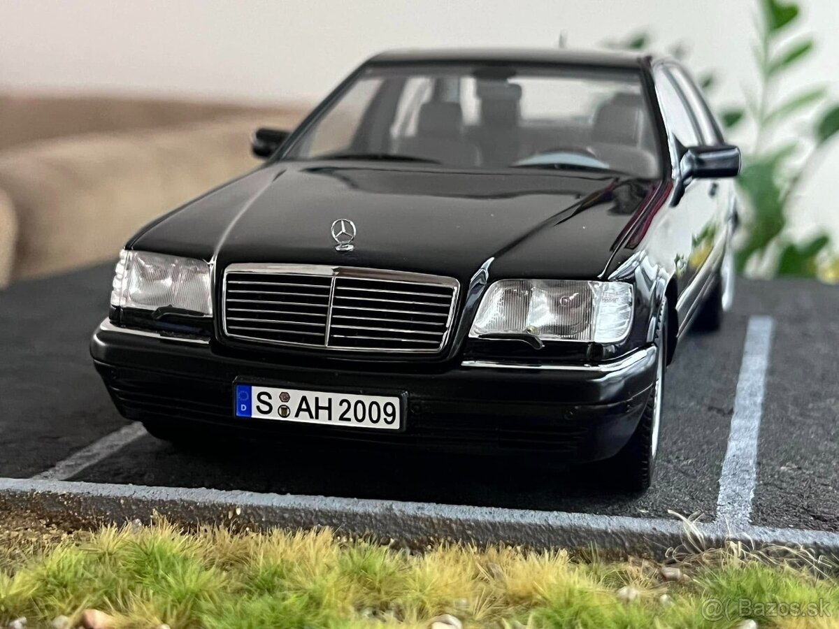 1:18 Mercedes-Benz S600 V12 (W140) - Black - NOREV HQ