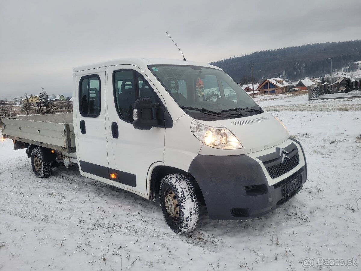 Citroën Jumper 2.2 96Kw 130k Valnik 3.5 t 7 Miestny