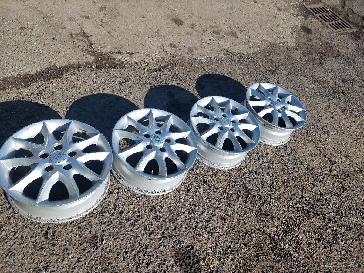 Predám hlinikove disky R16, 5x114,3