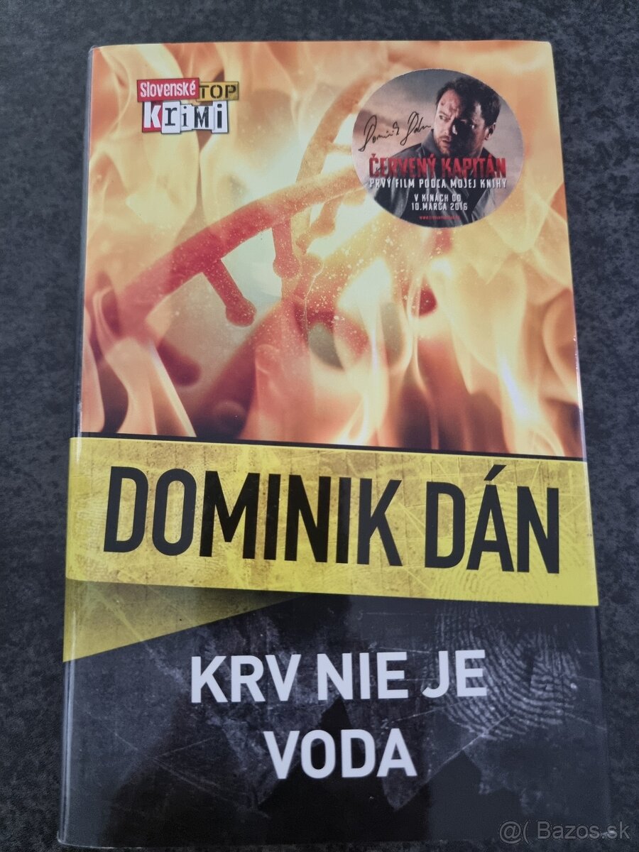 Predám knihu Krv nie je voda Dominik Dán