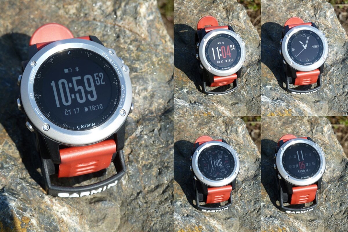 GPS-WIFIGarmin Fenix Sapphire Titanium+Swiss army+Puma+Sigma