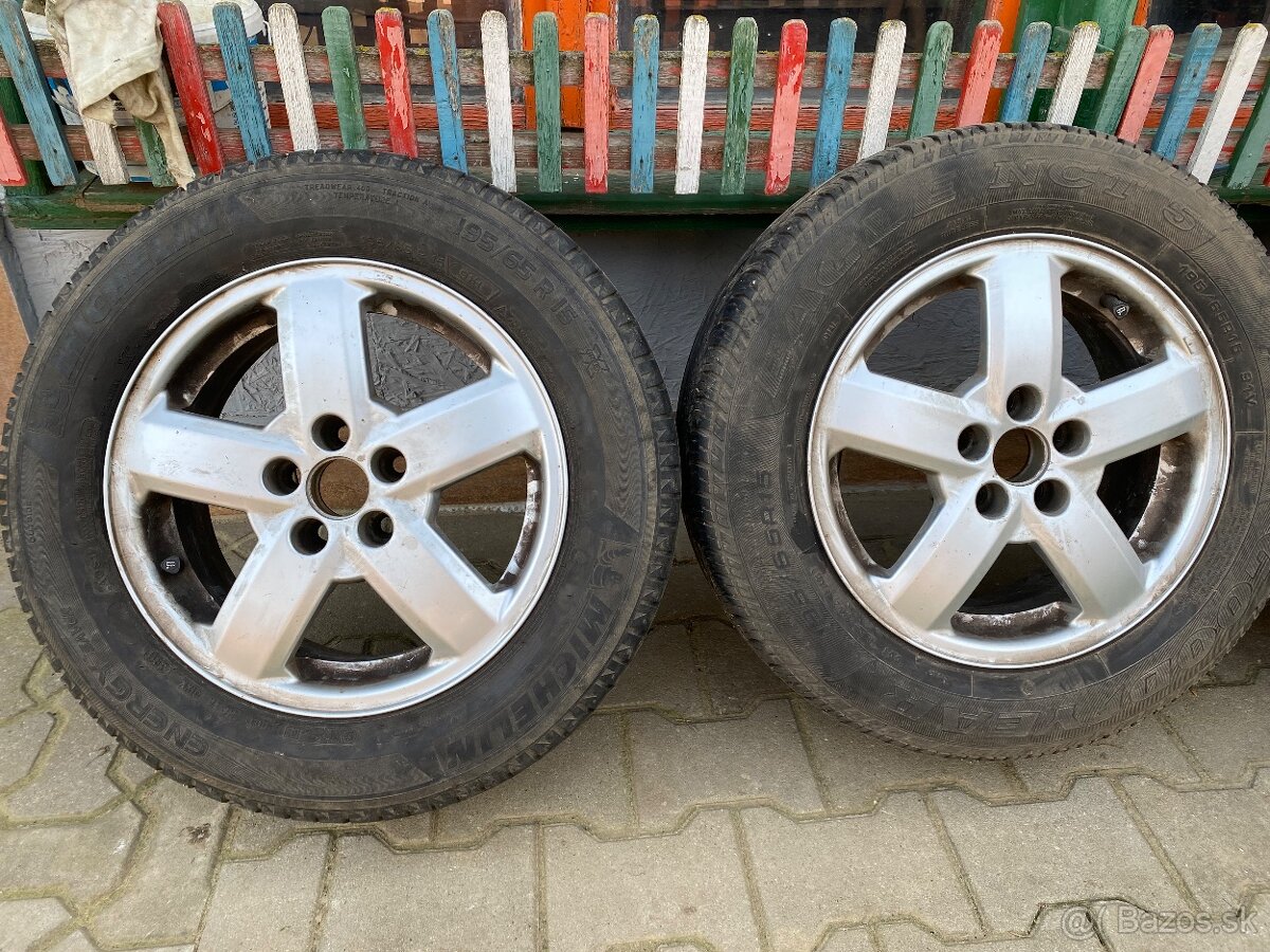 Elektróny škoda 5x100 195/65 r15