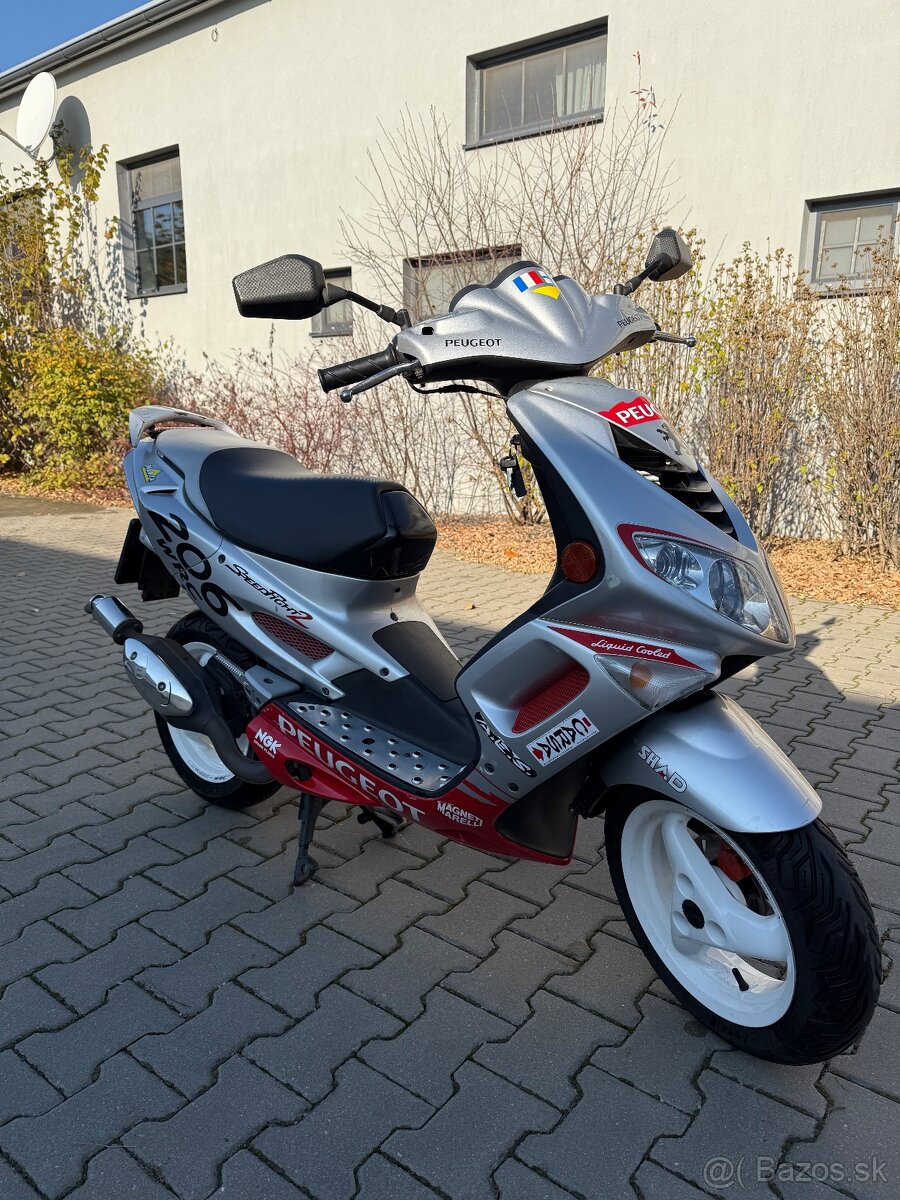 Peugeot Speedfight 2 50cc, zdarma plachta