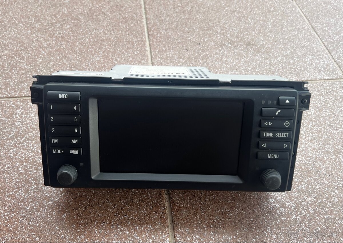 Bmw E39 radio display