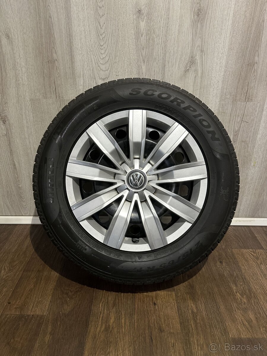 VW Tiguan II - plechová kola - 5x112 - R17