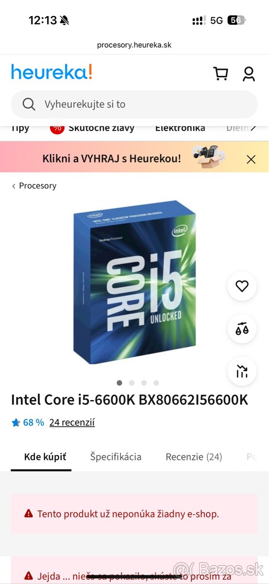 Intel I5-6600k