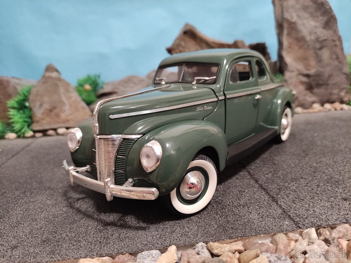 Prodám model 1:18 Ford Deluxe 1940