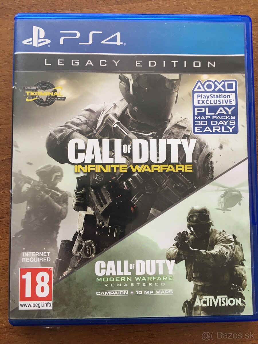 Predám hru COD Infinite Warfare (PS4)