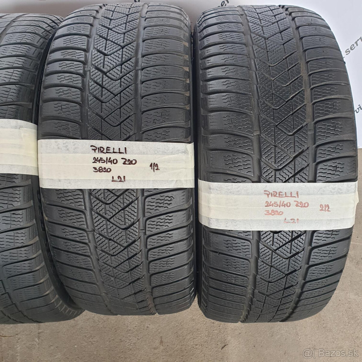 Zimné pneumatiky 245/40 R20 PIRELLI DOT3820