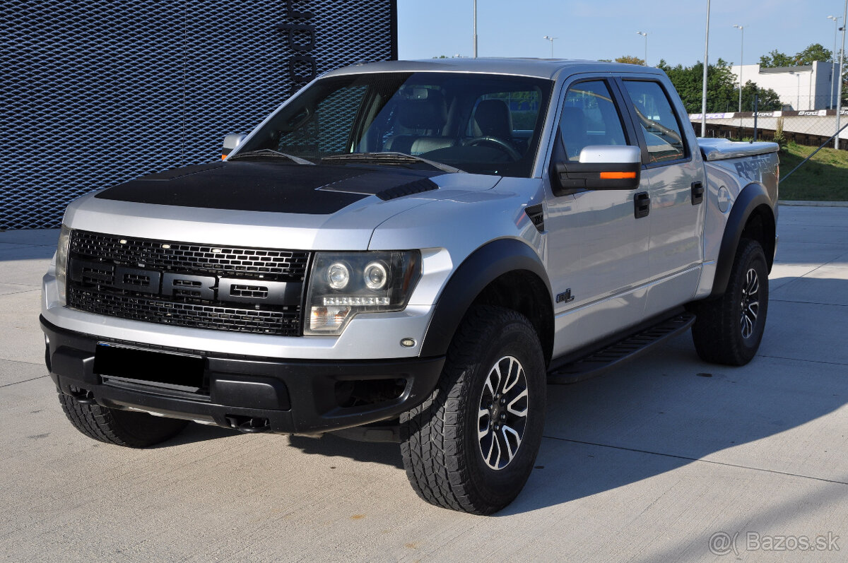 Ford F-150 RAPTOR SVT - 6200 cm, V8, originál, bez LPG, DPH