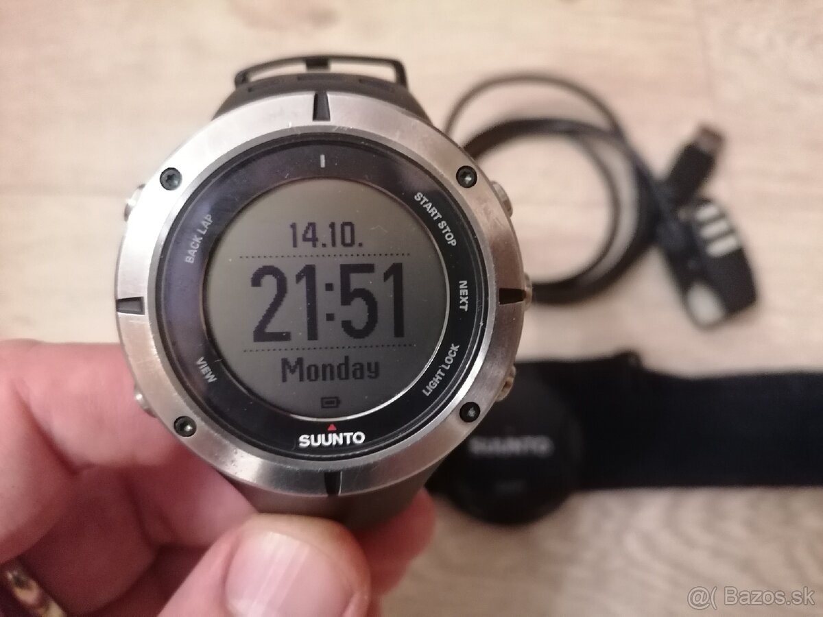 Suunto ambit 2 peak Sapphire + HR pas