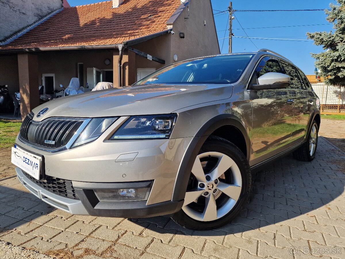 Škoda Octavia Combi III 2.0 TDi Scout 185k DSG 4x4 (diesel)