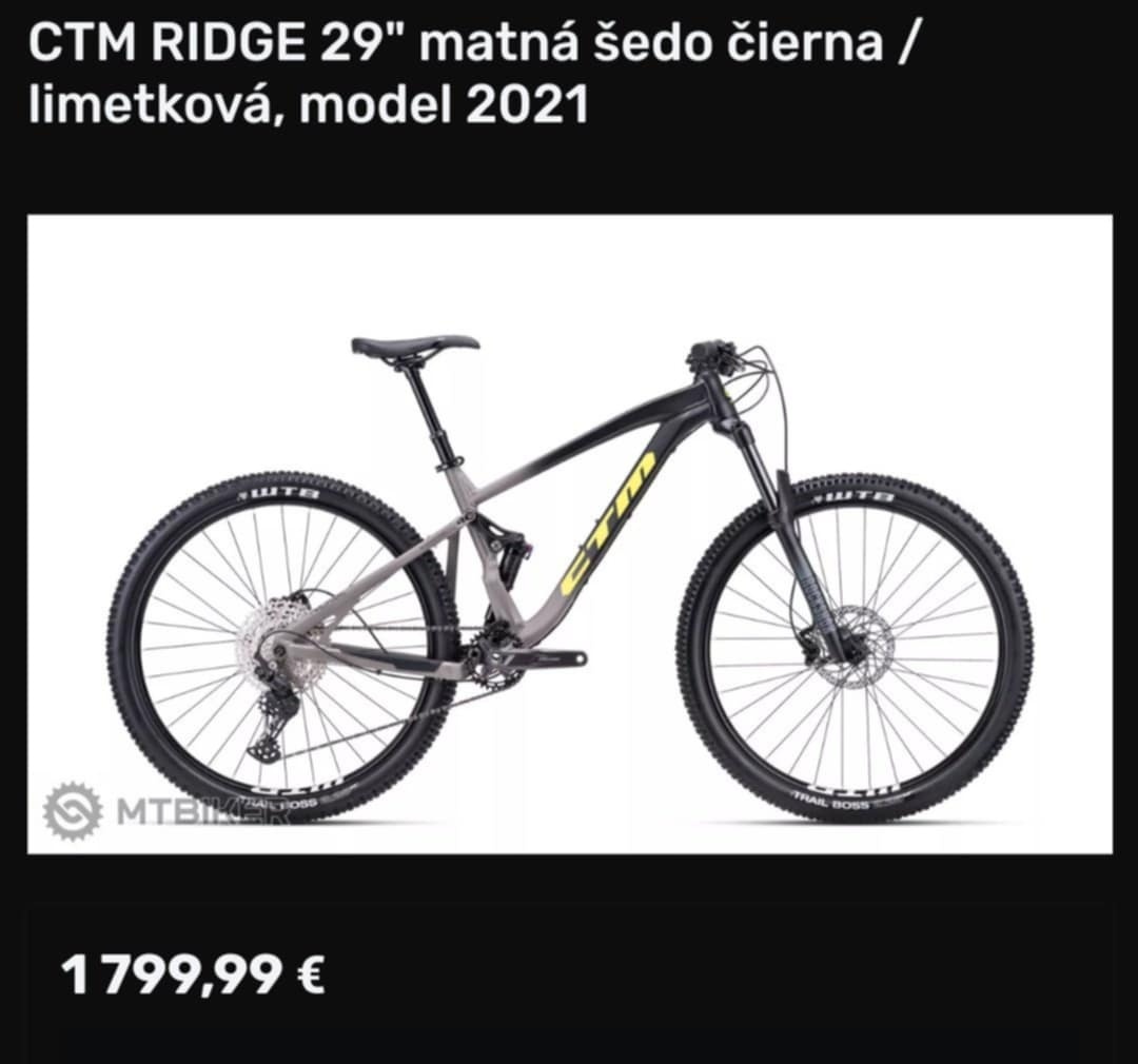 Predam ctm ridge 2021