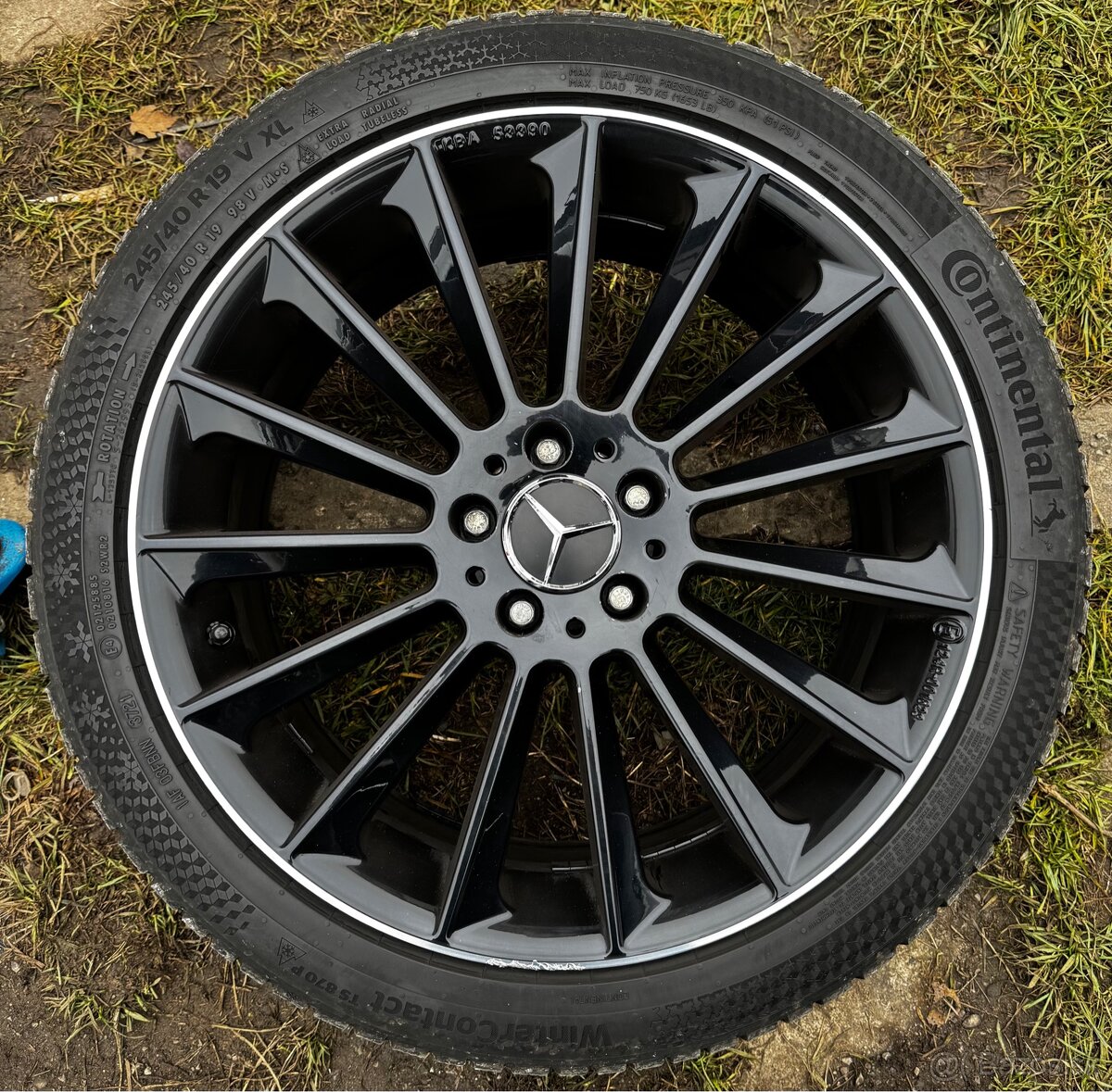 245/40 R19 5x112 Komplet sada Zimné