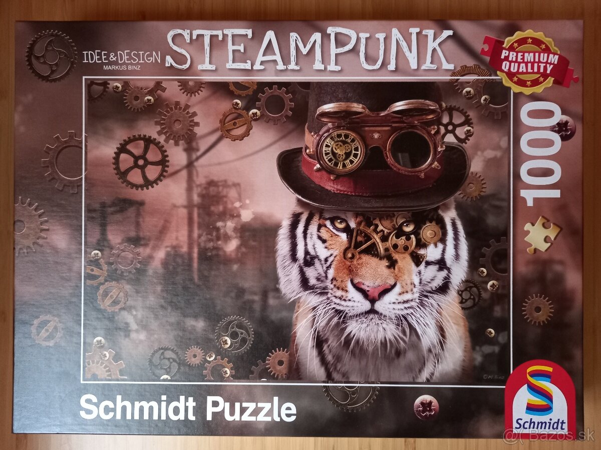 Puzzle Schmidt - Steampunk tiger